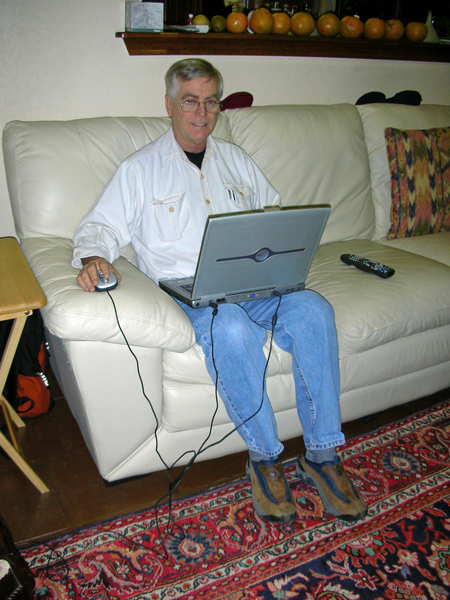 Jim in his office
